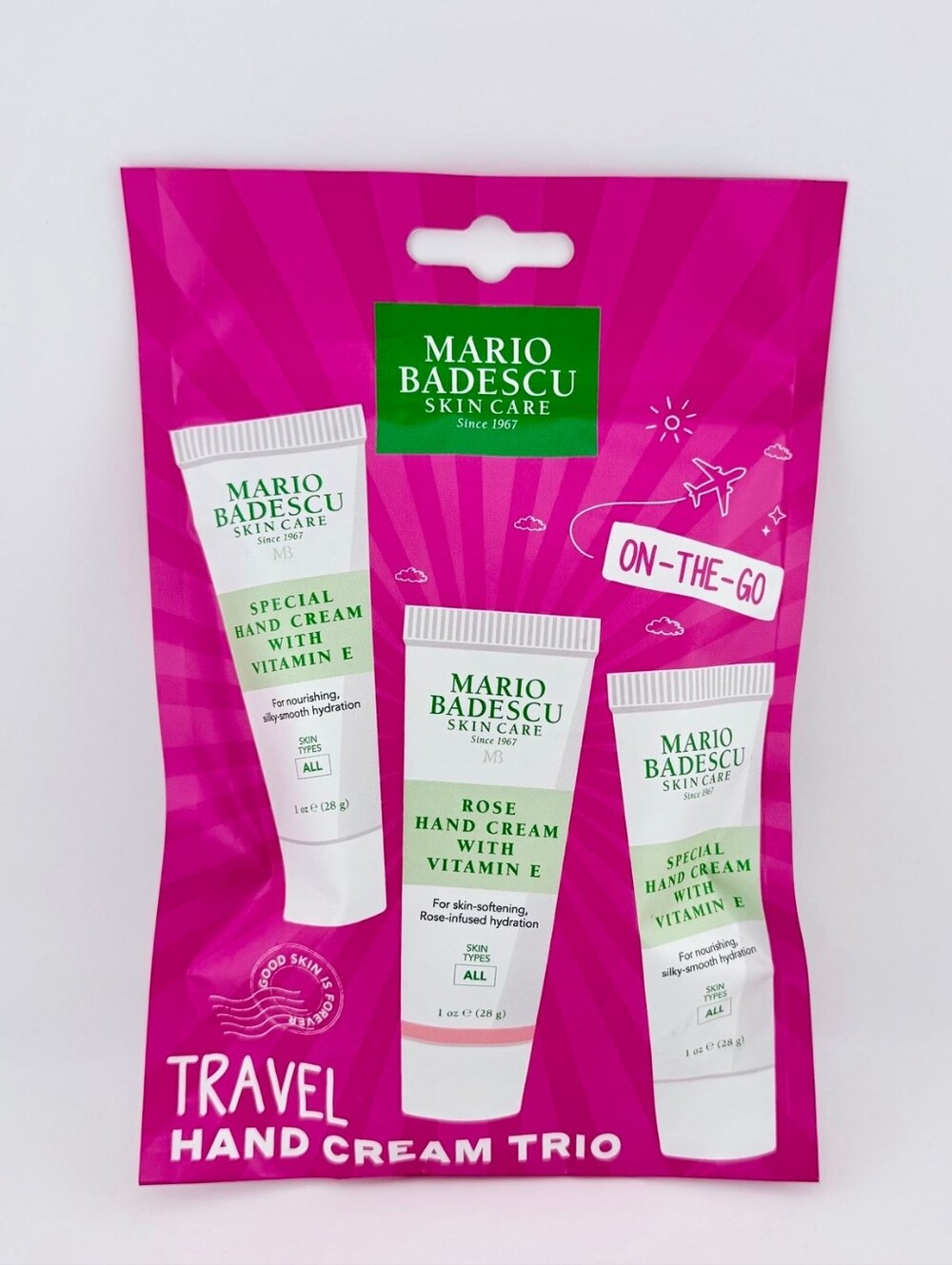 Mario Badescu Travel Hand Cream Trio Set Of 3